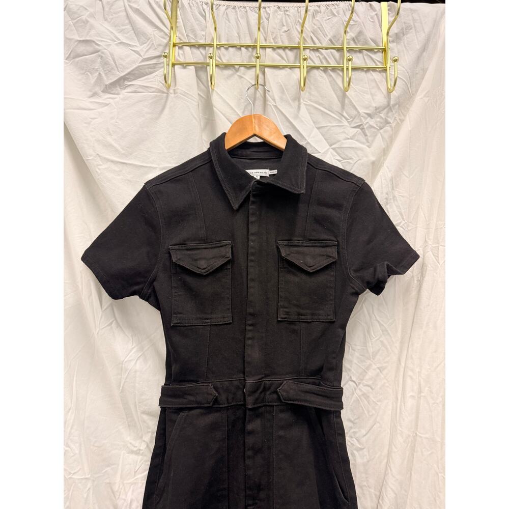 Good American Fit For Success Jumpsuit Black Size Chic Sofia Richie Instagram - Picture 4 of 8